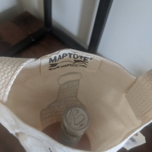 MAPTOTE Reusable Single Wine Tote - Picture 9 of 9